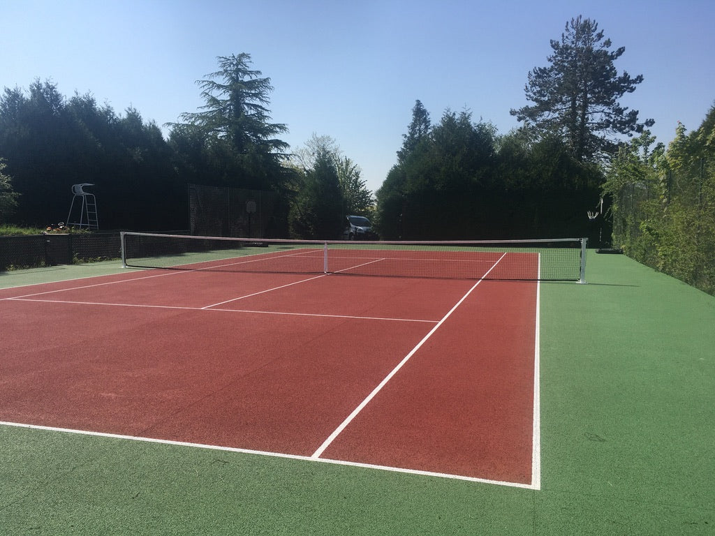 Construction d'un terrains de tennis à Évreux (27)