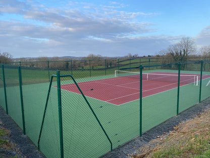Clôture de terrains de tennis