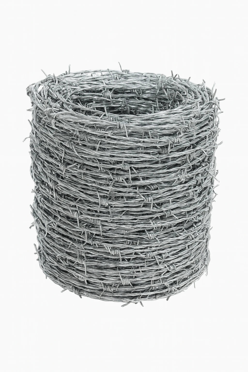 Fil barbelé galvanisé 100 mètres pour clôture anti-intrusion et sécurité périmétrique