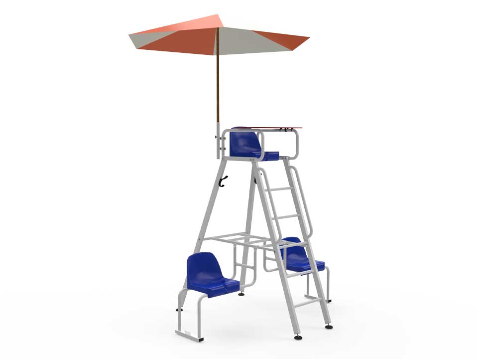 ADAPTATEUR PARASOL POUR CHAISE D'ARBITRE